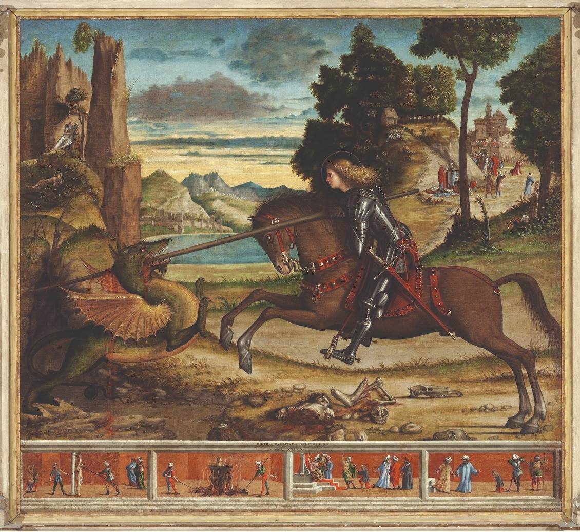 San Giorgio e il drago, Vittore Carpaccio Venezia