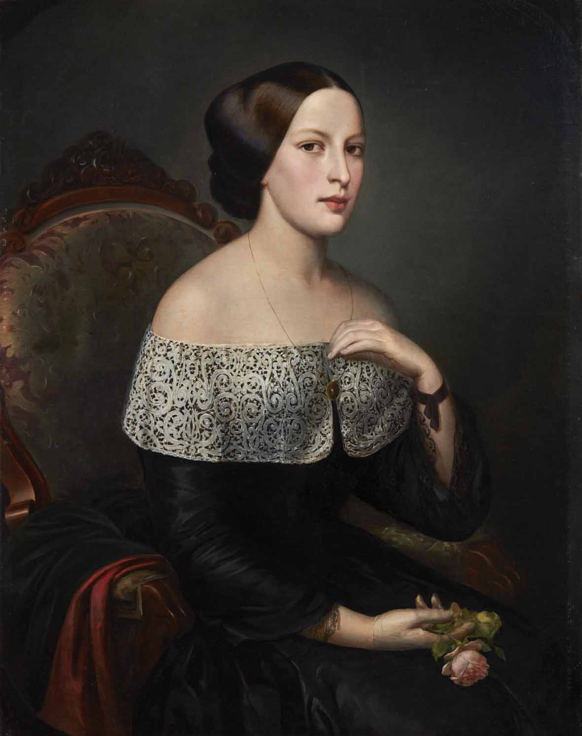 Felice Schiavoni, la Baronessa Angela Reinelt, Ca' Pesaro – Galleria Internazionale d'Arte Moderna