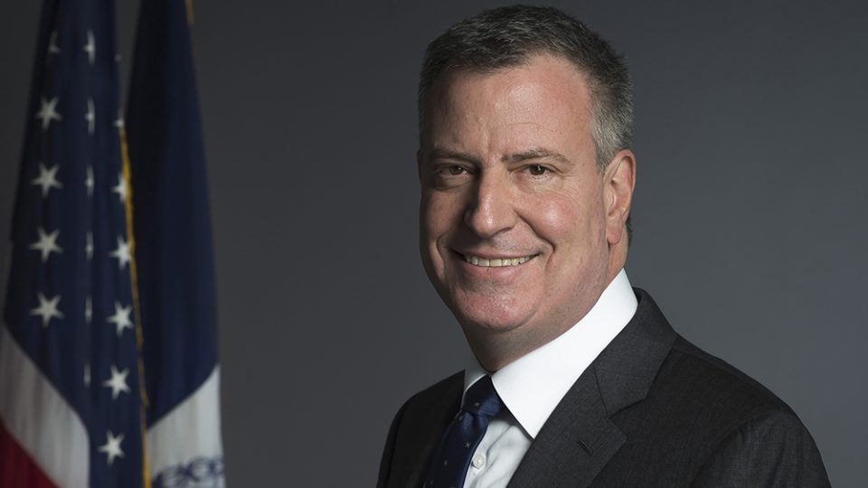 Mayor Bill de Blasio photographed during a portrait sitting on Tuesday, January 14, 2014. Credit: Rob Bennett for the Office of Mayor Bill de Blasio