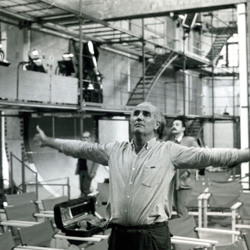 Luigi Nono, allestimento Prometeo, Chiesa di San Lorenzo, 1984. Foto Lorenzo Capellini. Courtesy Archivio della Biennale